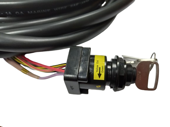 84 896537K20 Mercury / Mercruiser Harness Assembly & Key Switch 20ft