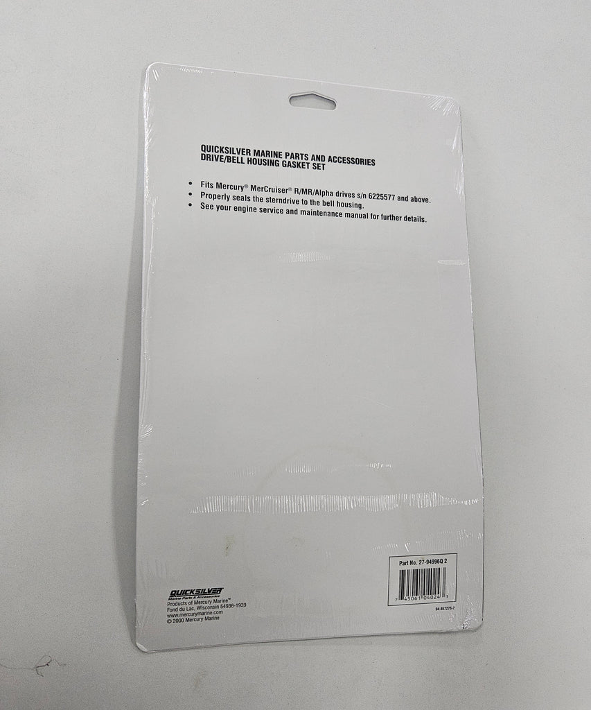 94996Q2, Mercury/Quicksilver/Mercruiser, Alpha Drive/Bell Housing Gasket Set