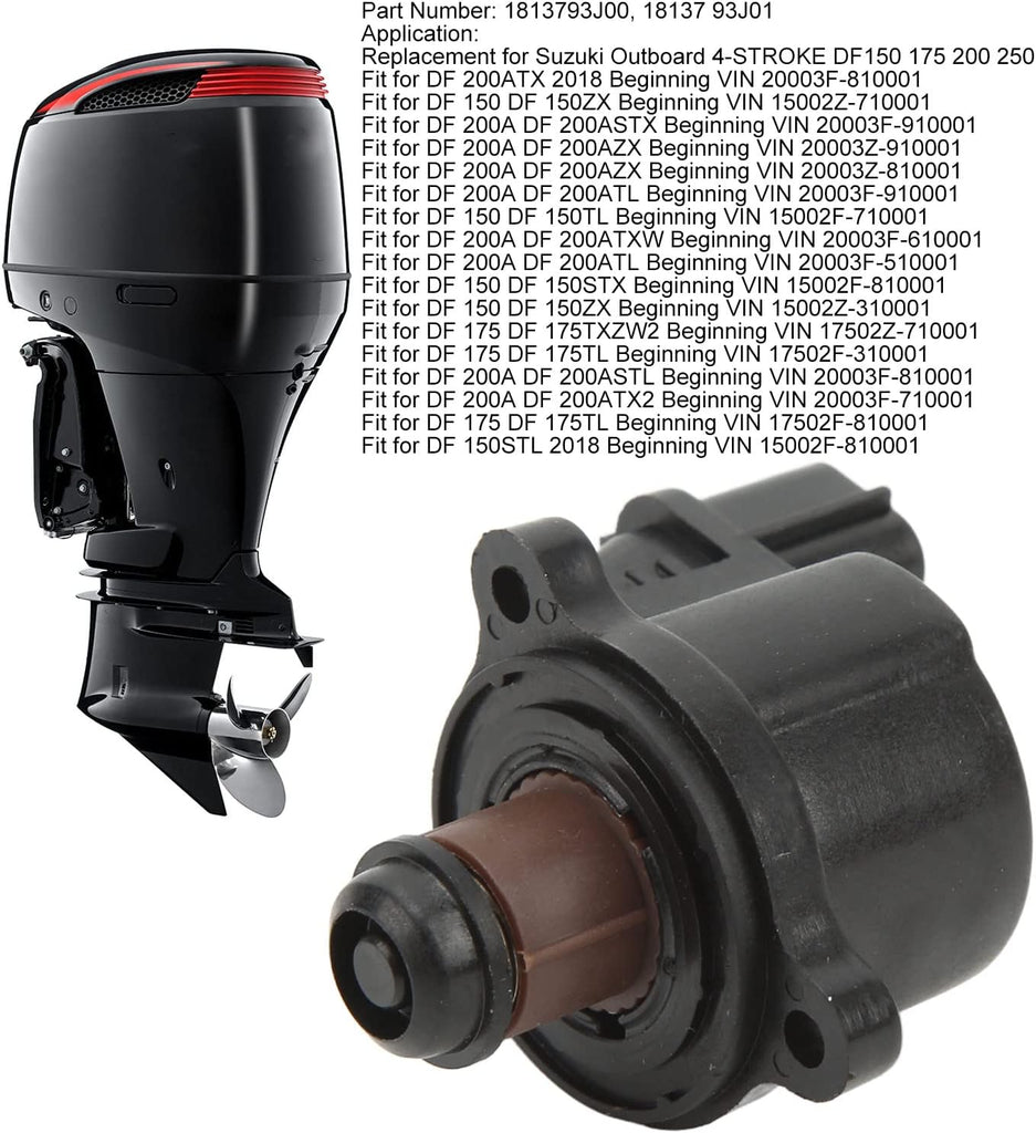 18137-93J01, Suzuki, IAC VALVE