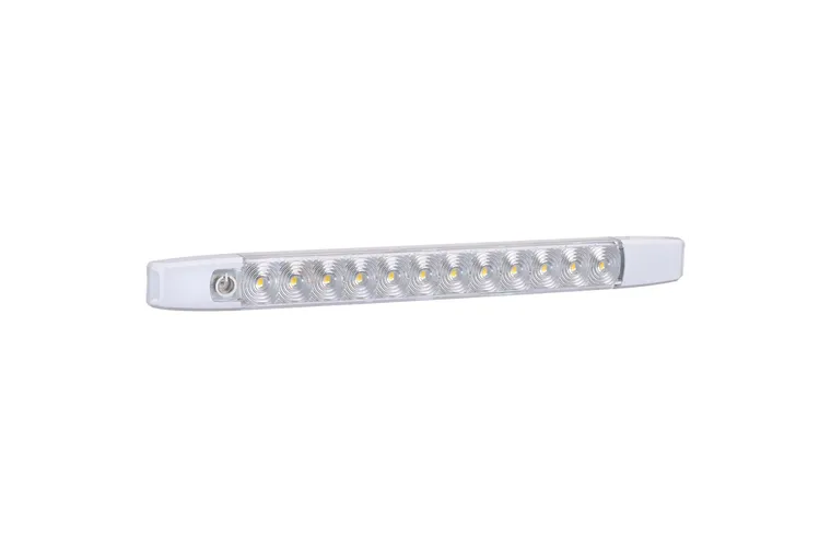 87538WBBL, Narva, L.E.D 285mm Strip Lamp, Blue/White