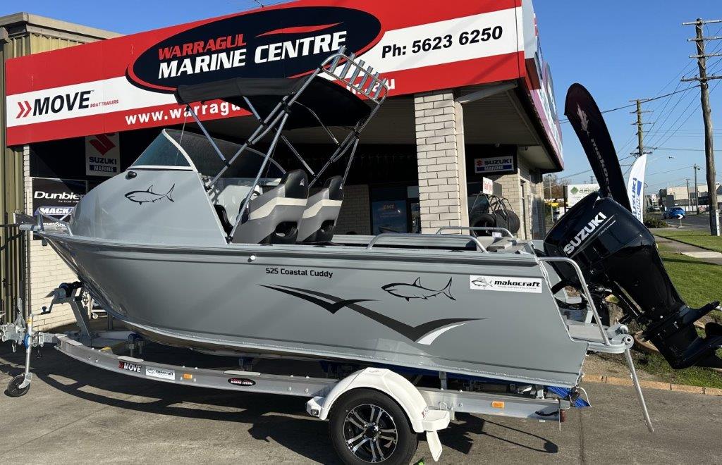 2024 Makocraft 525 Coastal Cuddy package