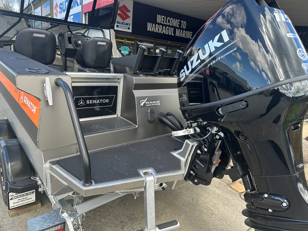2025 Senator 550HT Suzuki DF115B package