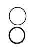 48405-87D00, Suzuki Outboard, "O" Ring Set (Trim Cylinder)