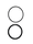 48405-87D00, Suzuki Outboard, "O" Ring Set (Trim Cylinder)