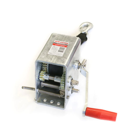 ALKO - WPM1200W - Premium Marine Winch 15:1 5:1 1:1 With Webbing -7.5M