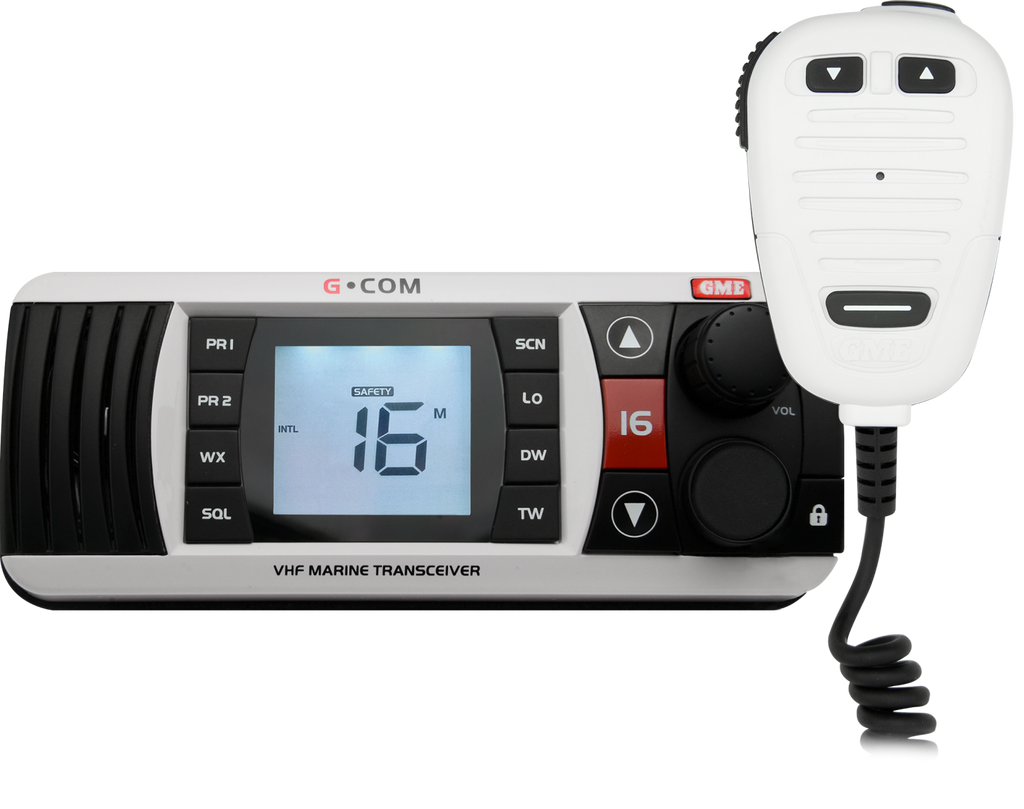 GME GX700W VHF Marine Radio - White