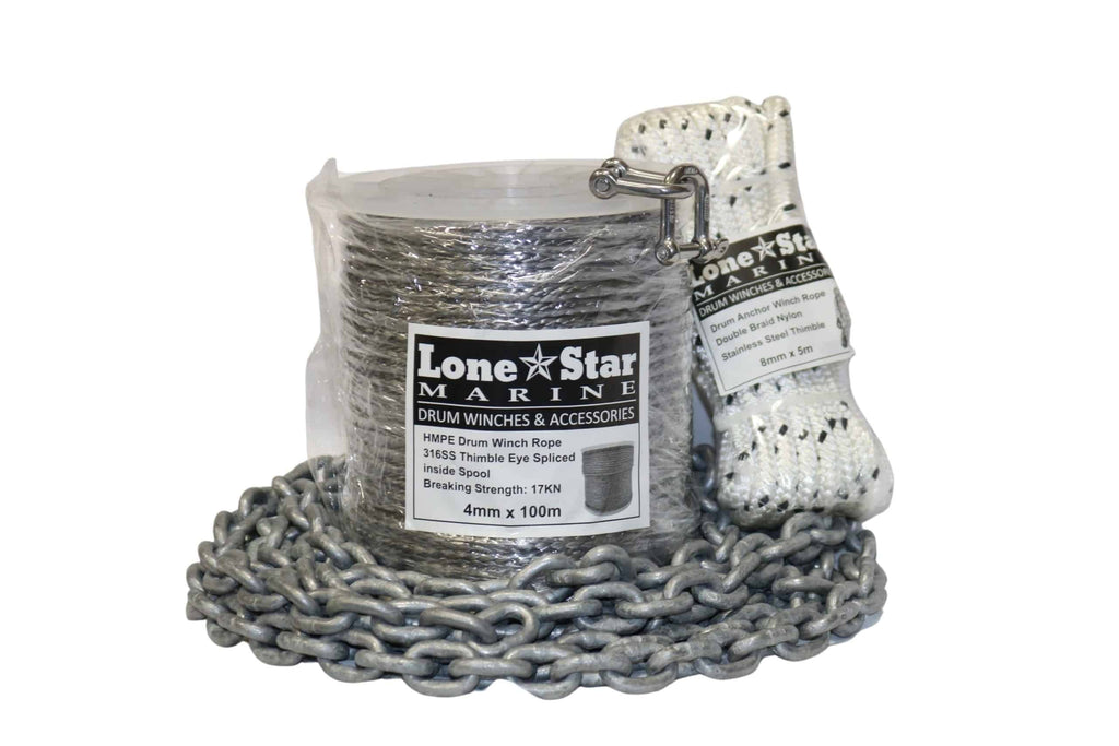 LoneStar GX-1 Combo Anchor Winch