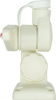 GME ABL012 Double Swivel Rectangular Antenna Base - Suit AW36XX Whips - WHITE