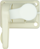 GME ABL013 Single Swivel Rectangular Antenna Base - Suit AW36XX Whips - WHITE