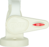 GME ABL015 Single Swivel Round Antenna Base - Suit AW36XX Whips - WHITE