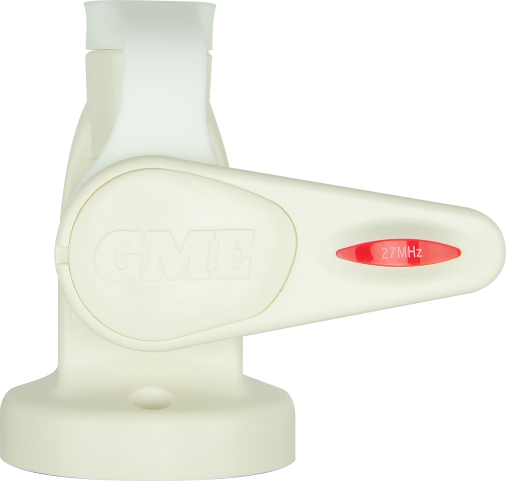 GME ABL015 Single Swivel Round Antenna Base - Suit AW36XX Whips - WHITE