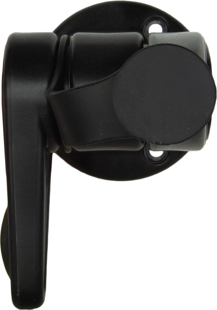 GME ABL015B Single Swivel Round Antenna Base - Suit AW36XX Whips - BLACK