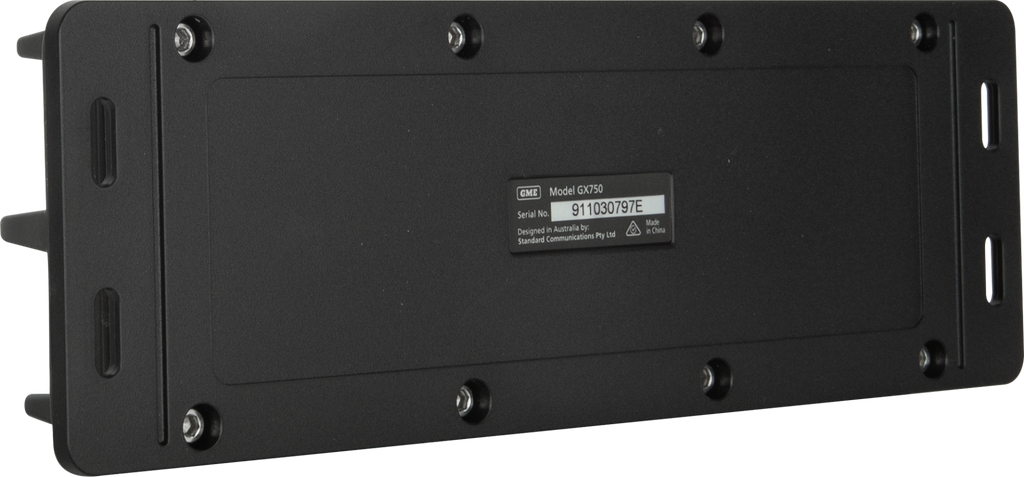 GME GX750B Black Box VHF Marine Radio - Black