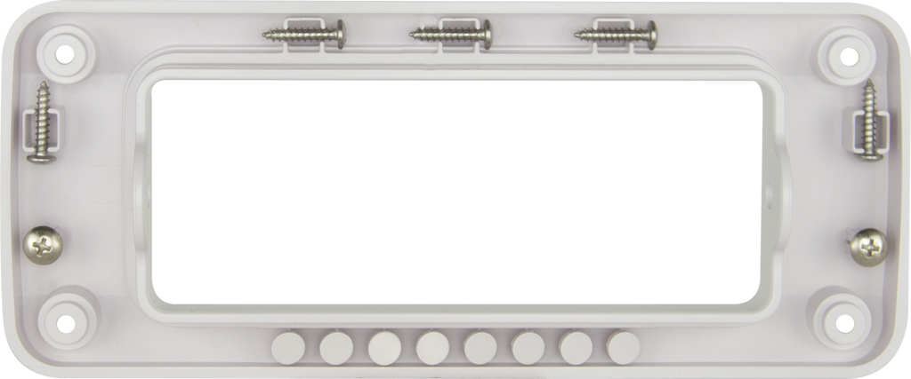 GME MK008W - Flush Mount Bracket - Suit GX400 / GX700 - White