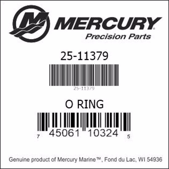 25-11379, Mercury/Quicksilver, O-RING