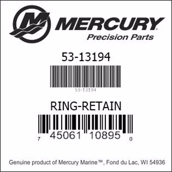 53-13194, Mercury/Quicksilver, Ring-Retaining