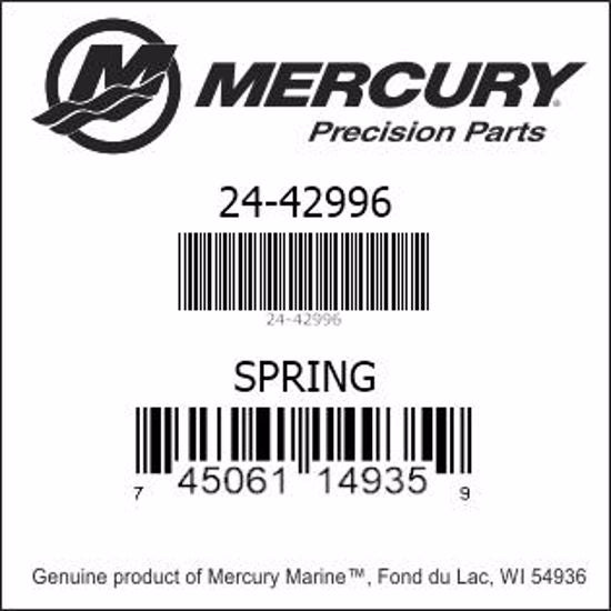 24-42996, Mercury/Quicksilver, Spring