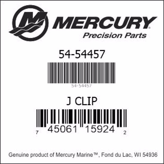 54-54457, Mercury/Quicksilver, J Clip