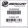 25-60342A 3, Mercury/Quicksilver, O-Ring Kit