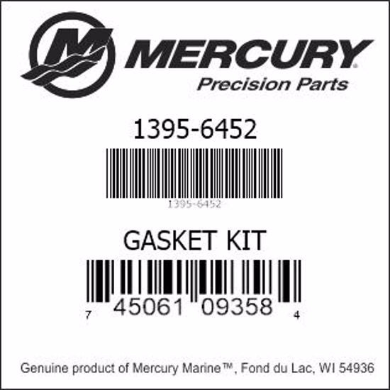 1395-6452, Mercury/Quicksilver, Gasket Kit-Carburetor