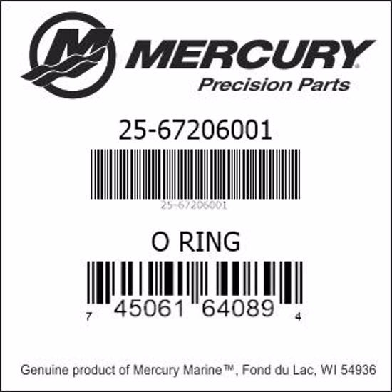 25-67206001, Mercury, O-Ring-Compressor