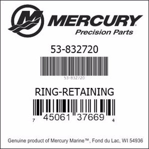 53-832720, Mercury/Quicksilver, Ring-Retaining