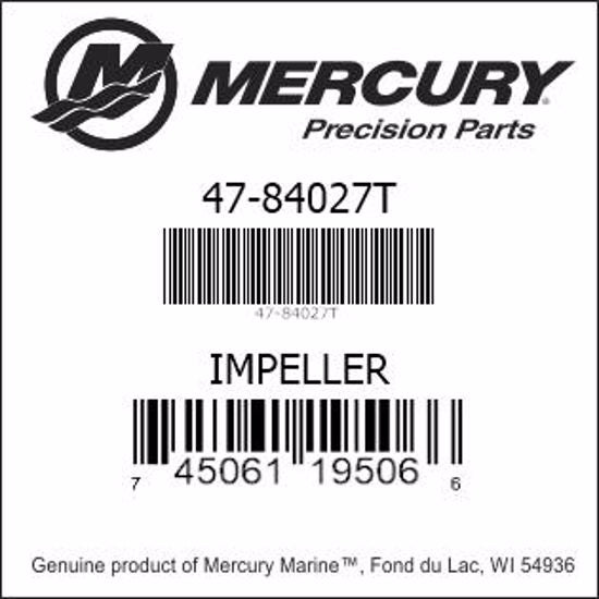 47-84027T, Mercury/Quicksilver, Impeller