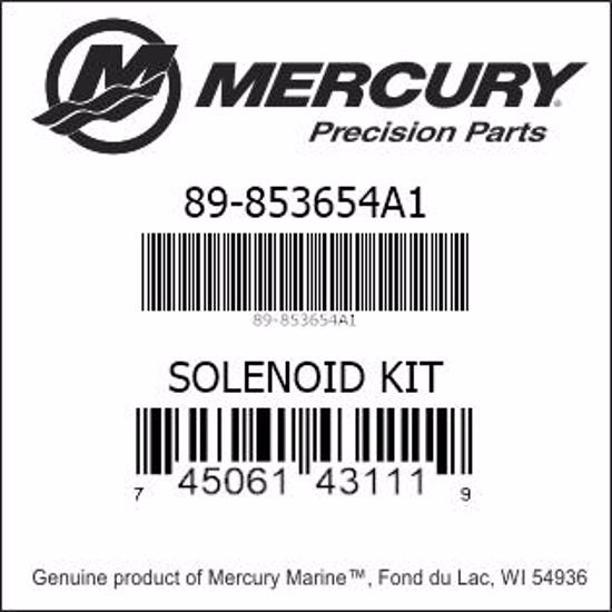 89-853654A1, Mercury/Quicksilver Solenoid Kit