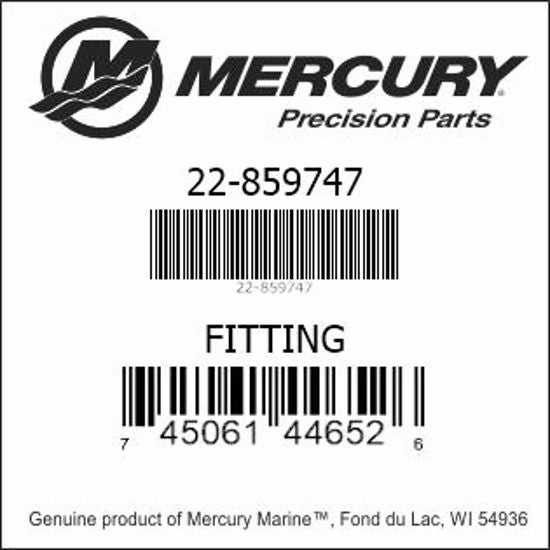 22-8M0214971, Mercury/Quicksilver, Fitting