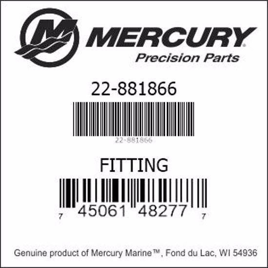 22-881866, Mercury/Quicksilver, Fitting