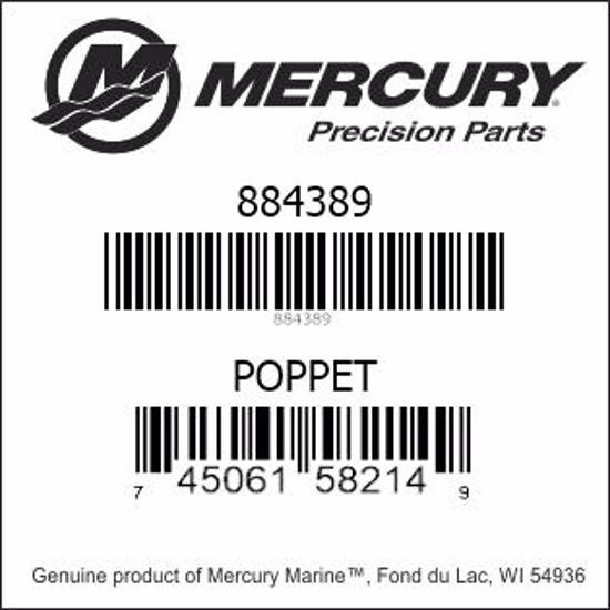 884389, Mercury/Quicksilver, Poppet