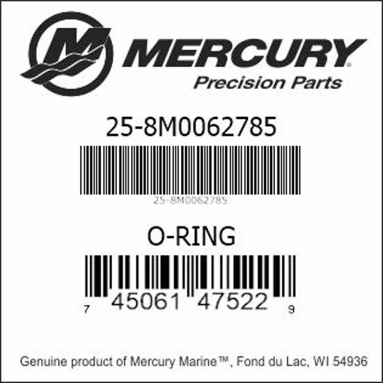 25-8M0062785, Mercury/Quicksilver, O-RING