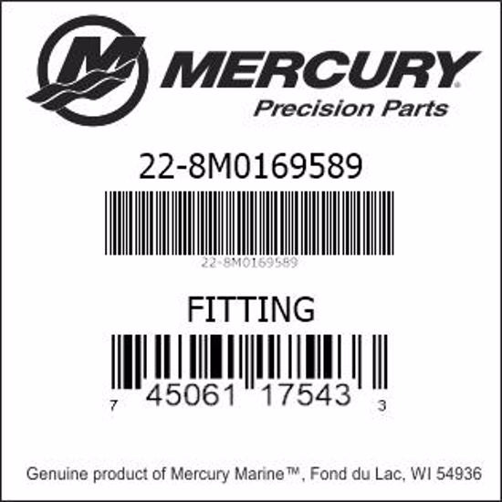 22-8M0169589, Mercury/Quicksilver, Fitting