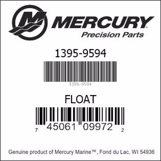 1395-9594, Mercury/Quicksilver, Float