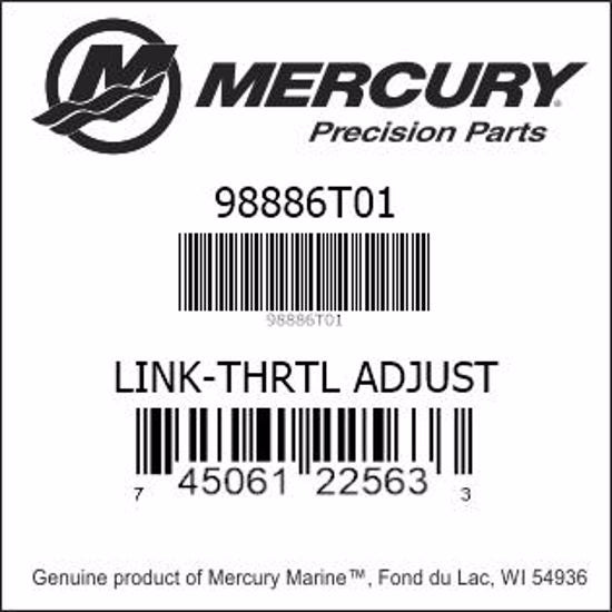 98886T01, Mercury, Link-Throtle Adjust