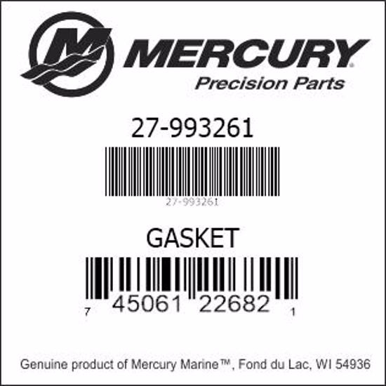 27-99326 1, Mercury/Quicksilver, Gasket-Water Pump