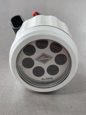 79-879925K11, Mercury Smartcraft gauge, 7 Function Alarm- White