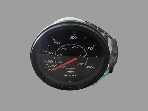 34100-93J02, Suzuki Marine, Speedometer Analogue, Black. USED