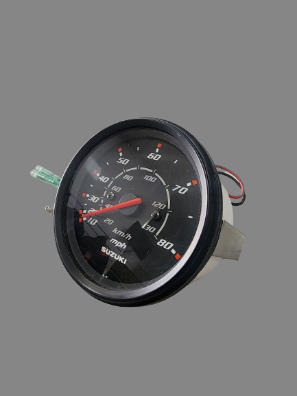 34100-93J02, Suzuki Marine, Speedometer Analogue, Black. USED