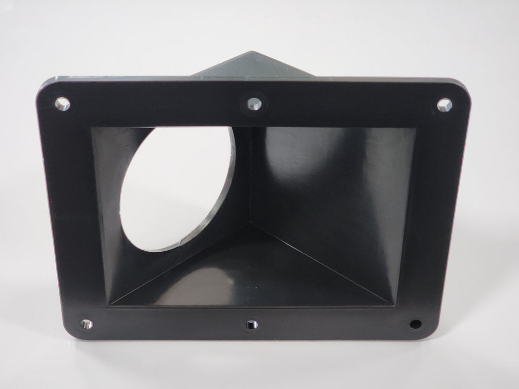 192530, Flange Rigging, Recessed-Black Plastic