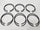 39-78811A12, Mercury/Quicksilver, Ring Set-12pcs, .015 Oversize