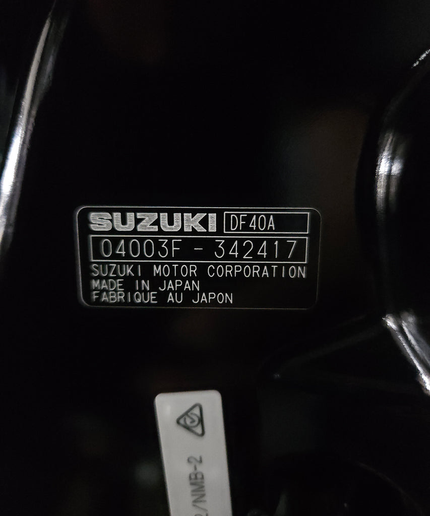 New Suzuki DF40ATHL EFI 4-Stroke Outboard Tiller Motor