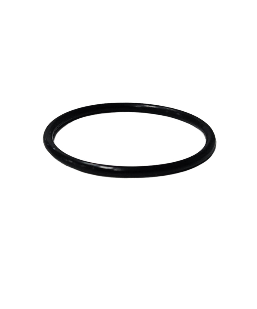 Black ring on a light white background