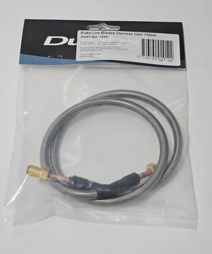 1895, Dunbier Brake Line Stainless Steel 750mm