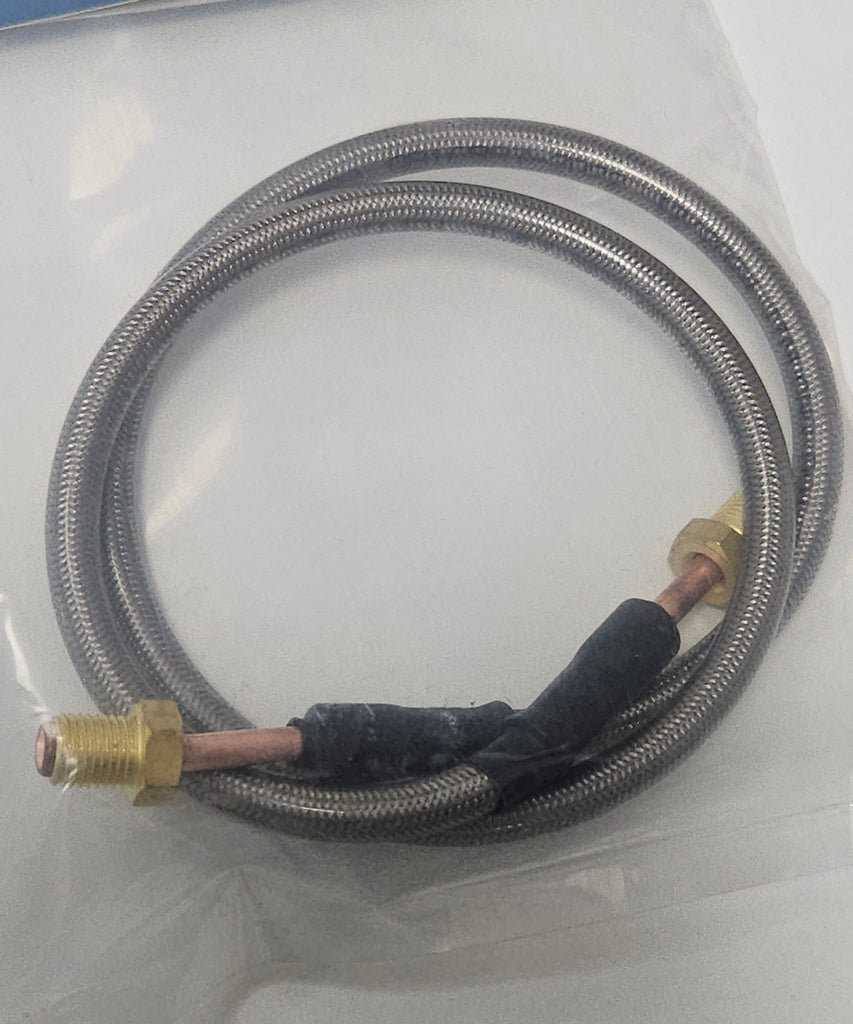 1895, Dunbier Brake Line Stainless Steel 750mm