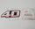 Suzuki DF40A four stroke outboard engine decals/sticker kit