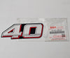Suzuki DF40A four stroke outboard engine decals/sticker kit