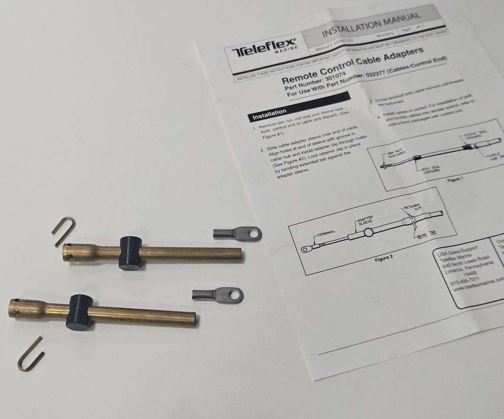 284572, Seastar Adaptor control cable, T/S Mercury/Mariner
