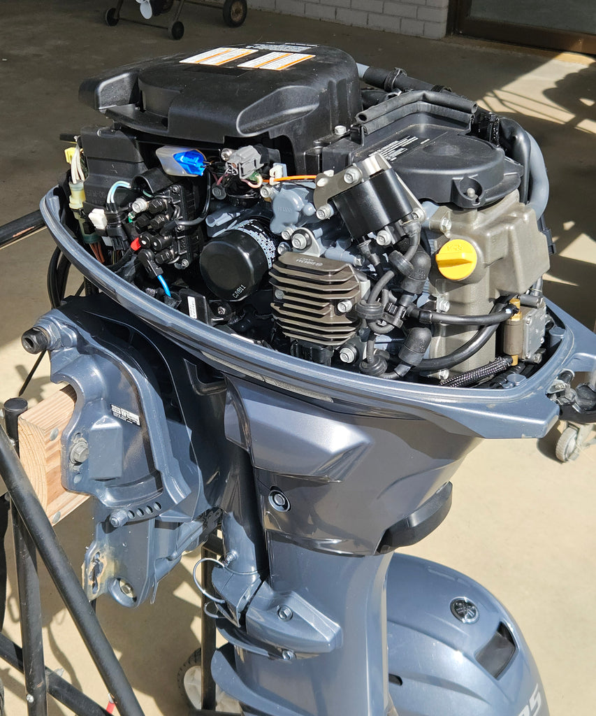 2017 Yamaha F25LC 4-Stroke Outboard Motor (Second Hand) – 20" Shaft