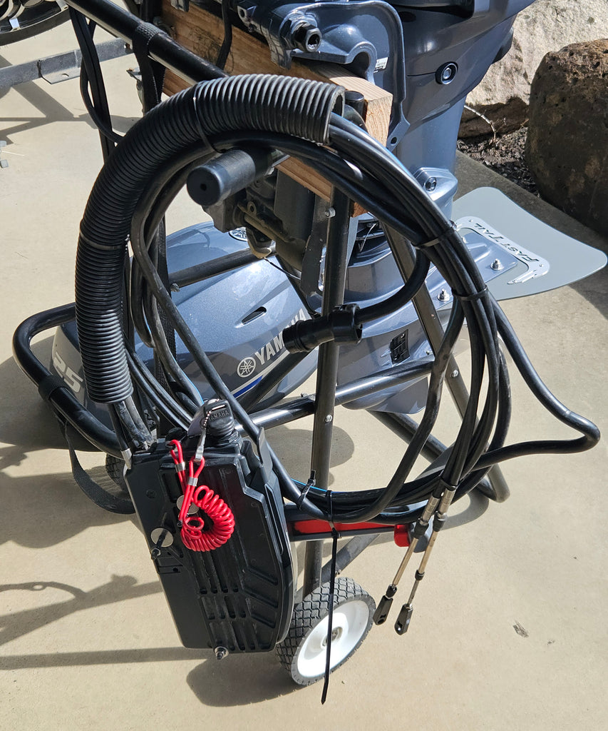 2017 Yamaha F25LC 4-Stroke Outboard Motor (Second Hand) – 20" Shaft